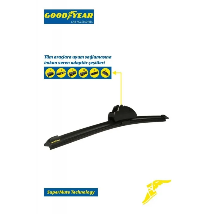 Volkswagen Crafter 2016–2022 Panelvan için Supermute Silecek Seti (2li Paket), 700 mm ve 650 mm Uzunluk