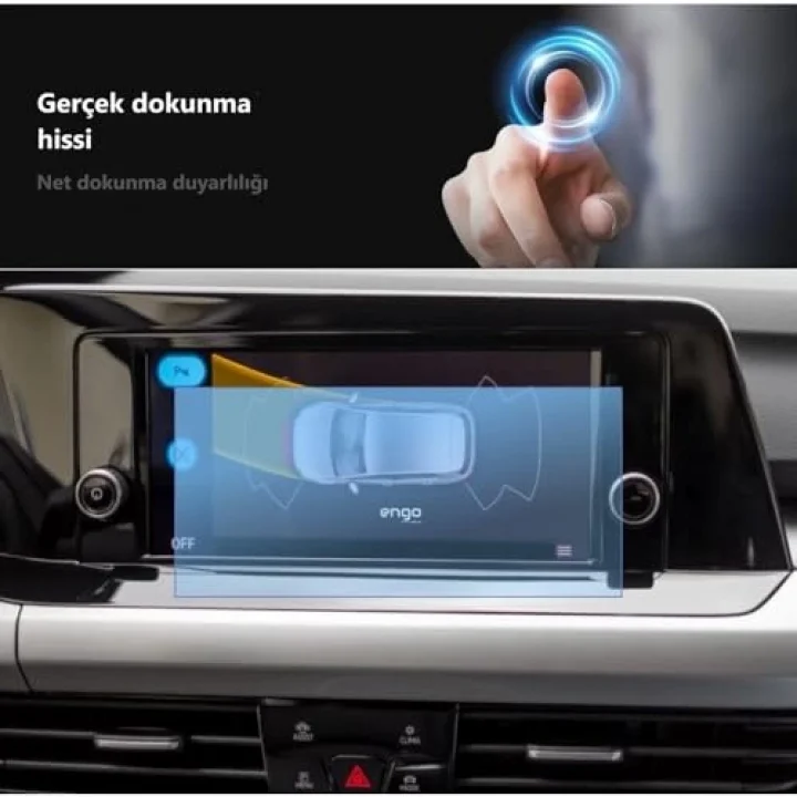 Volkswagen Golf 8 Multimedya Navigasyon 8.25 İnç İle Uyumlu Ekran Koruyucu