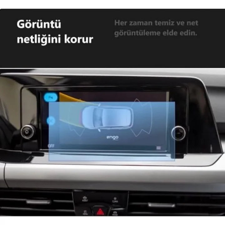 Volkswagen Golf 8 Multimedya Navigasyon 8.25 İnç İle Uyumlu Ekran Koruyucu