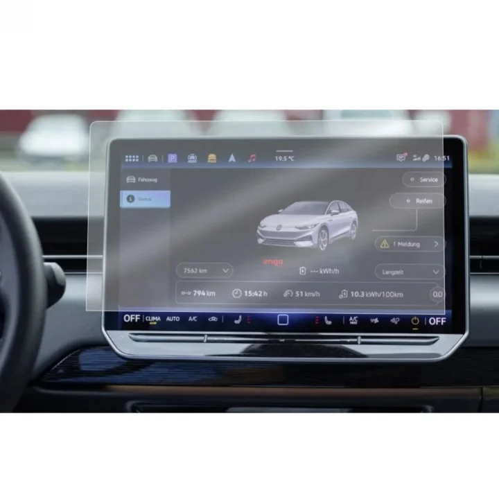 Volkswagen ID.4 12.9 İnç İle Uyumlu Mat Ekran Koruyucu Multimedya