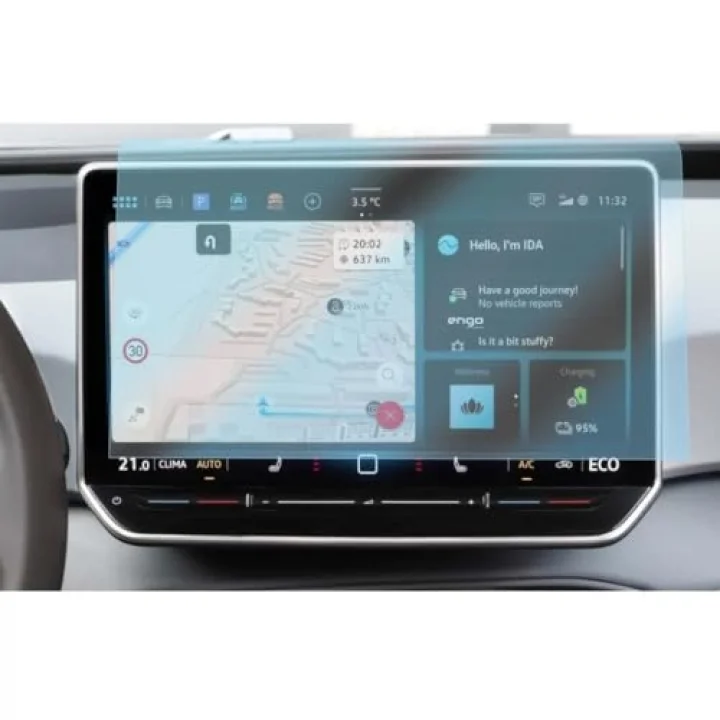 Volkswagen Id.Buzz 12.9 İnç İle Uyumlu Ekran Koruyucu Multimedya Nano