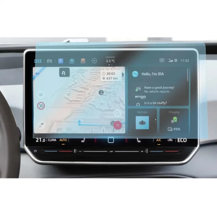 Volkswagen Id.Buzz 12.9 İnç İle Uyumlu Ekran Koruyucu Multimedya Nano