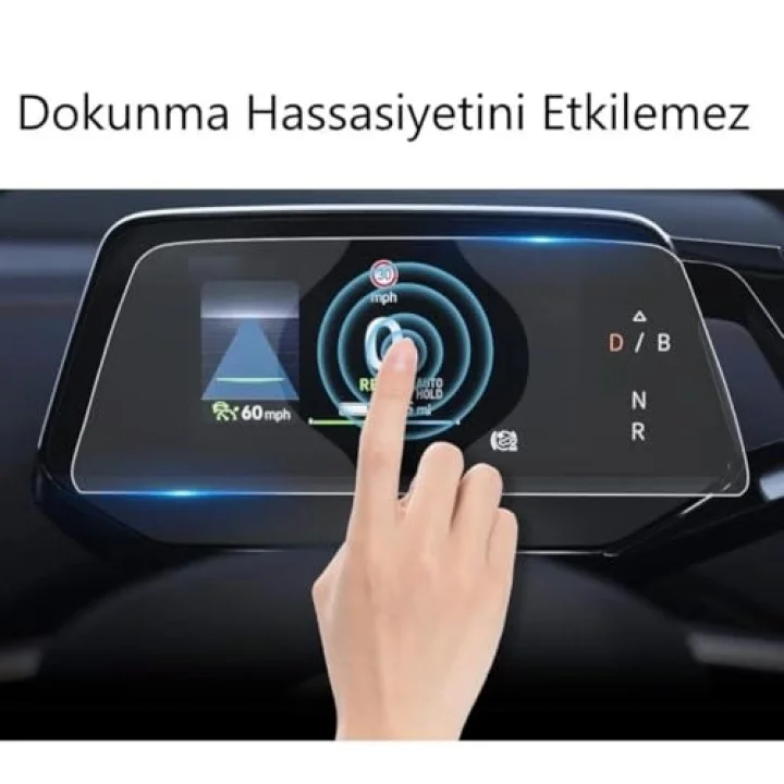 Volkswagen Id.Buzz 5.3 İnç İle Uyumlu Ekran Koruyucu Nano Şeffaf