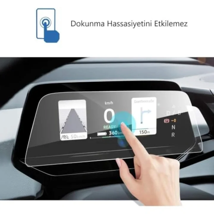 Volkswagen Id.Buzz 5.3 İnç İle Uyumlu Mat Ekran Koruyucu Gösterge