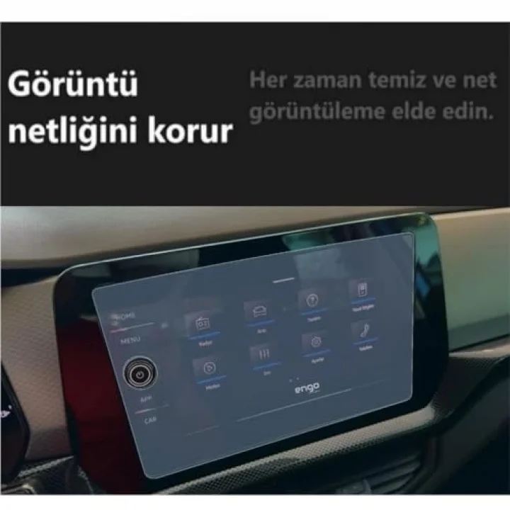 Volkswagen T-Cross Multimedya 8 İnç İle Uyumlu Ekran Koruyucu Nano