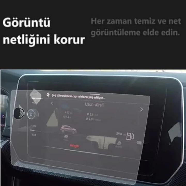 Volkswagen T-Cross Multimedya 8 İnç İle Uyumlu Mat Ekran Koruyucu 2024