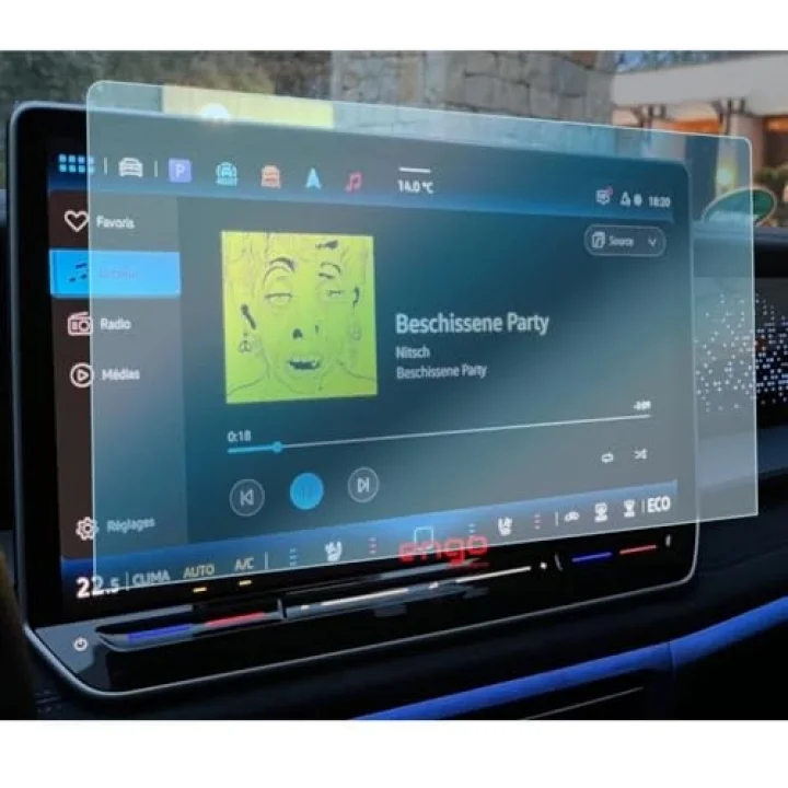 Volkswagen Tayron Discover Pro Max 15 İnç İle Uyumlu Ekran Koruyucu