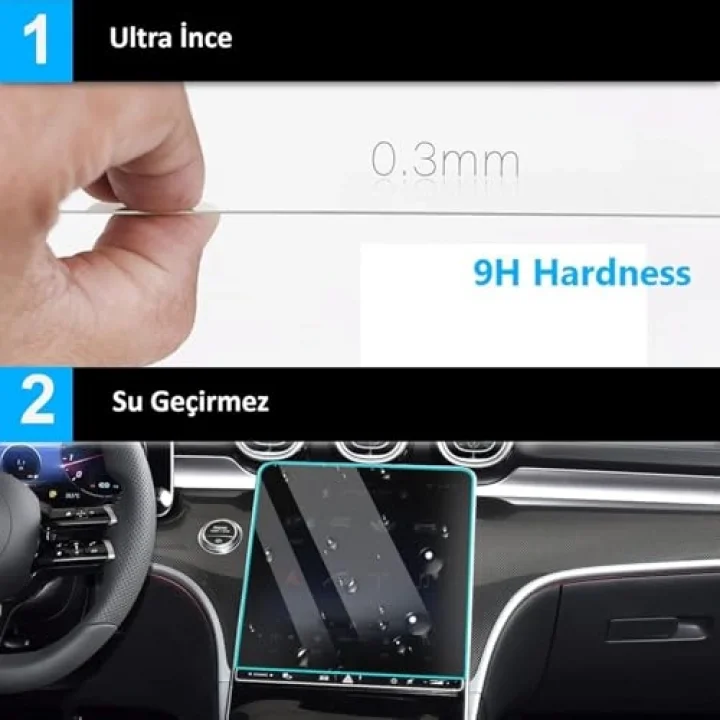Volkswagen Transporter Uyumlu 2025-2026 Model Gösterge Panel 9H Nano Ekran Koruyucu
