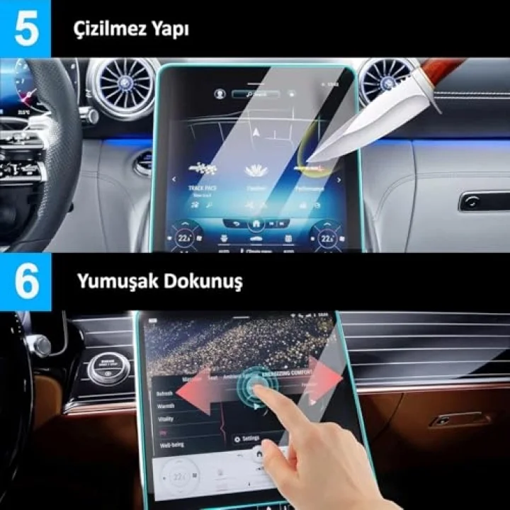 Volkswagen Transporter Uyumlu 2025-2026 Model Gösterge Panel 9H Nano Ekran Koruyucu