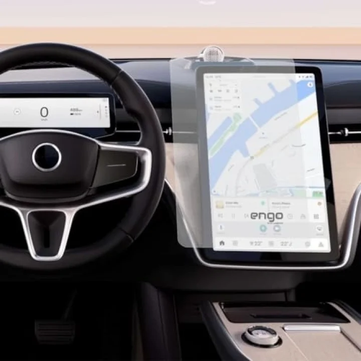 Volvo EX90 Multimedya & Navigasyon 14.5 İnç İle Uyumlu Mat Ekran Koruyucu
