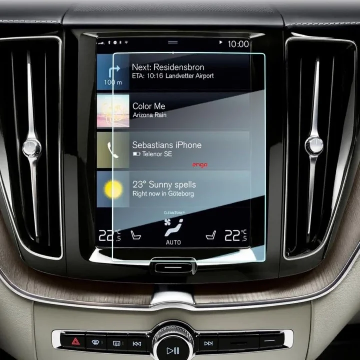 Volvo S90 9 İnç İle Uyumlu Ekran Koruyucu Multimedya Navigasyon Nano