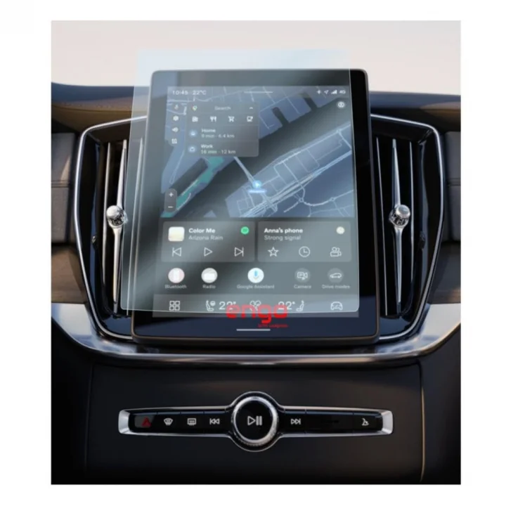 Volvo XC60 11.2 İnç İle Uyumlu Ekran Koruyucu Multimedya Nano Parlak
