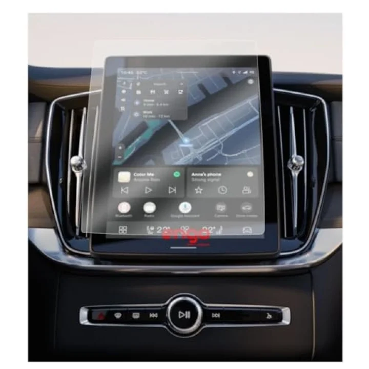 Volvo XC90 11.2 İnç İle Uyumlu Mat Ekran Koruyucu Multimedya Şeffaf