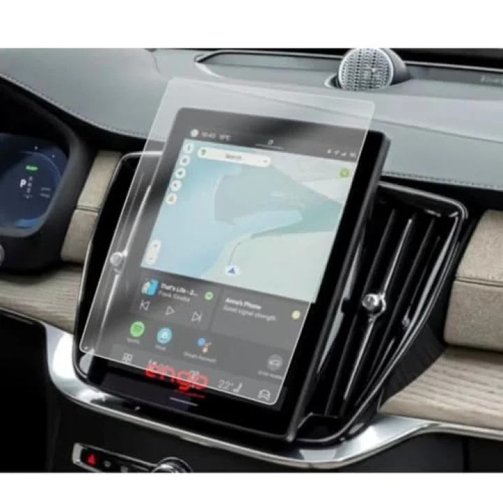 Volvo XC90 11.2 İnç İle Uyumlu Mat Ekran Koruyucu Multimedya Şeffaf