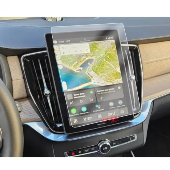 Volvo XC90 11.2 İnç İle Uyumlu Mat Ekran Koruyucu Multimedya Şeffaf