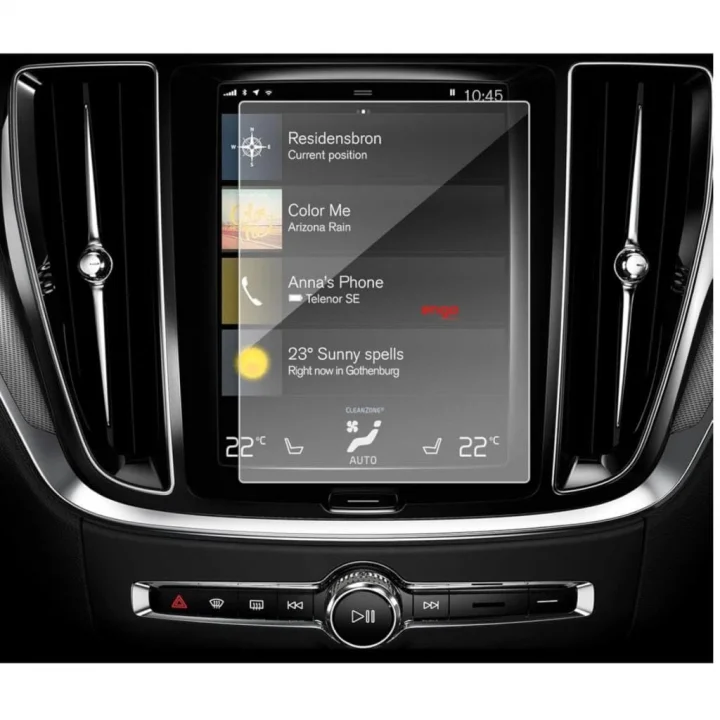 Volvo XC90 9 İnç İle Uyumlu Mat Ekran Koruyucu Multimedya Navigasyon