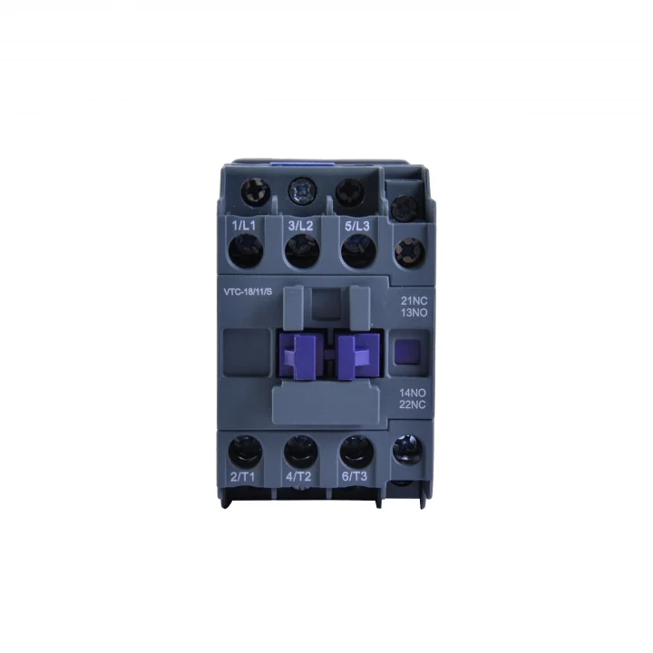 VTC-18/11/S Kontaktör 18A 1no+1nc 230V Bobinli