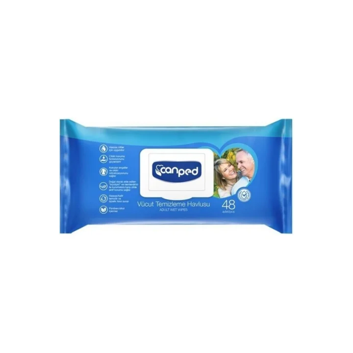 Vücut Temizleme Havlusu 48 Yaprak