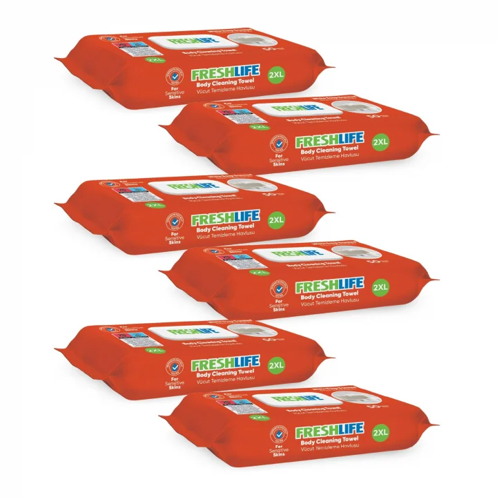 Vücut Temizleme Havlusu 6x50 (300 Yaprak)