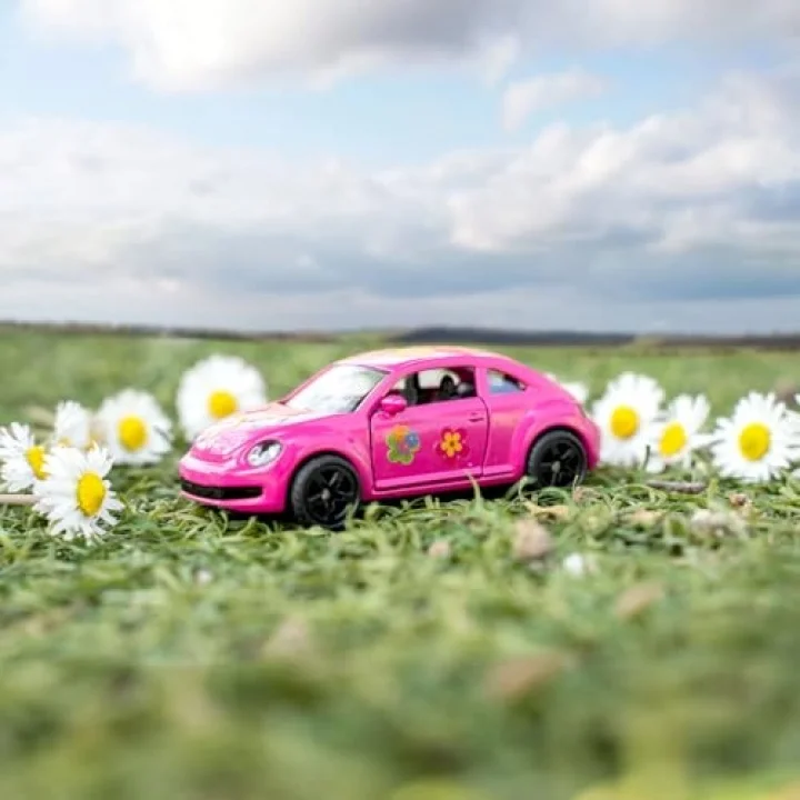 VW The Beetle Pembe Oyuncak