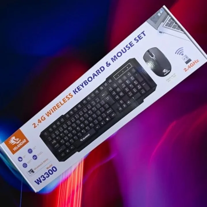 W3300 – 2.4GHz Kablosuz Türkçe Q Klavye ve Mouse Seti