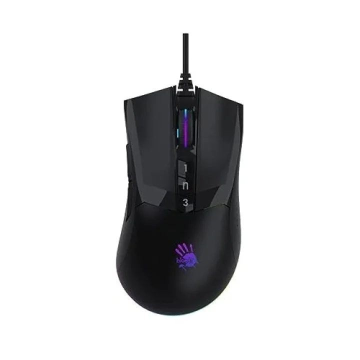 W90 MAX S.Black 10.000 CPI Optik RGB-Ultra Core 3&4 Aktif Gamer (Oyuncu) Mouse, Siyah