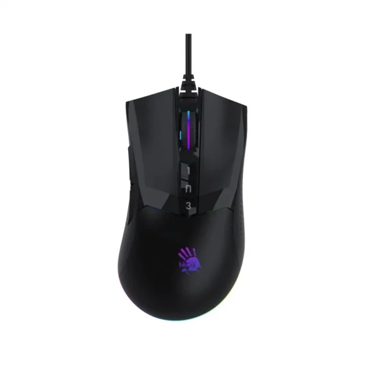 W90 MAX S.Black 10.000 CPI Optik RGB-Ultra Core 3&4 Aktif Gamer (Oyuncu) Mouse, Siyah