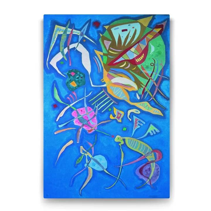 Wassily Kandinsky - Silent Harmony Tablosu - 70x100cm
