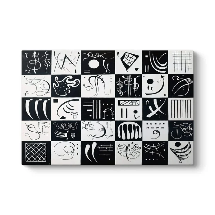 Wassily Kandinsky - Thirty Tablosu 100 x 70