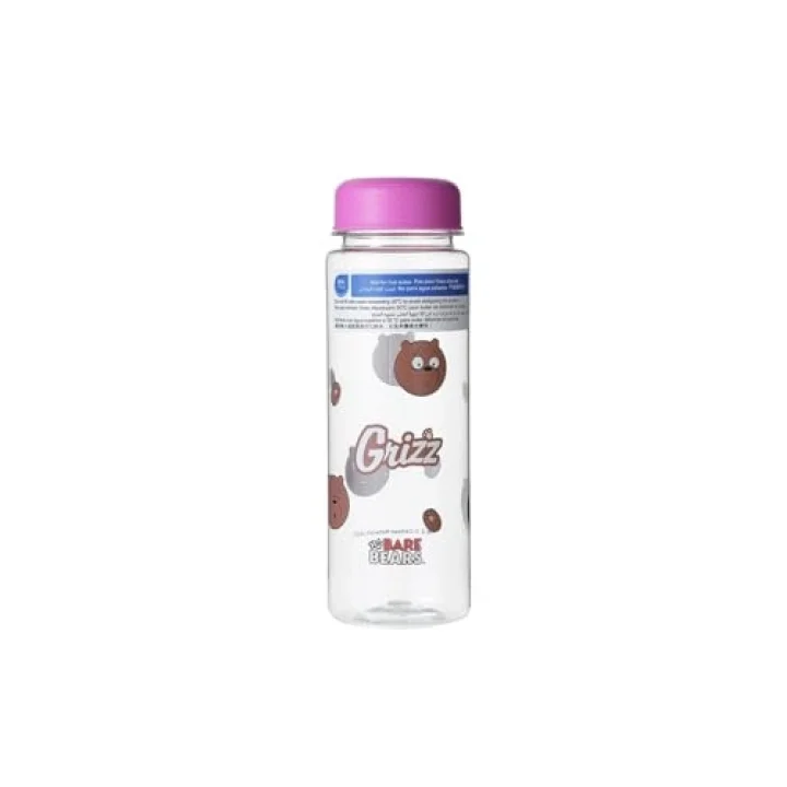 We Bare Bears Lisanslı Plastik Şişe (500Ml) - Boz Ayı