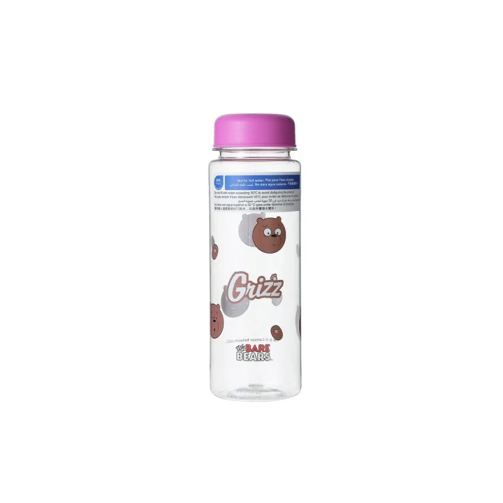 We Bare Bears Lisanslı Plastik Şişe (500Ml) - Boz Ayı