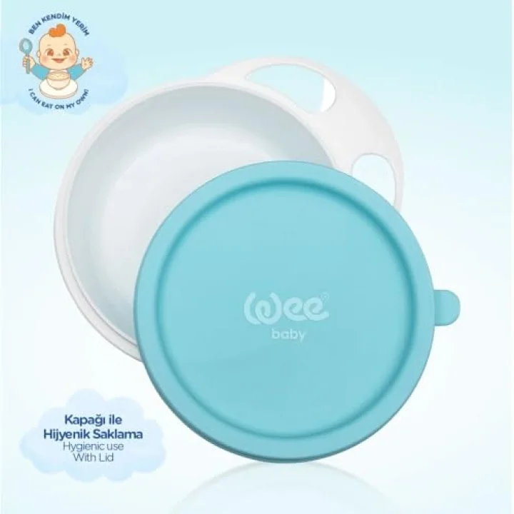 Wee Baby Kapaklı Mama Tabağı