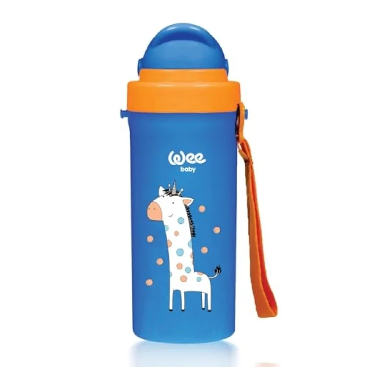 Wee Baby Pipetli Bardak 300 ml - MAVİ