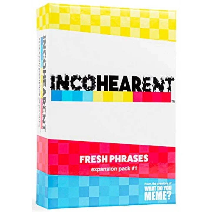 WHAT DO YOU ? Incohearent Fresh Phrases Expansion Pack - Incohearent Çekirdek Oyununa Eklenecek Şekilde Tasarlandı