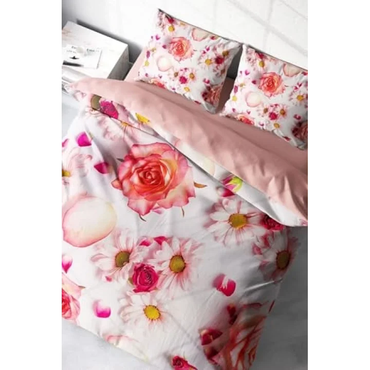 White Rose 3D Çift Kişilik Nevresim Takımı, monohome8577