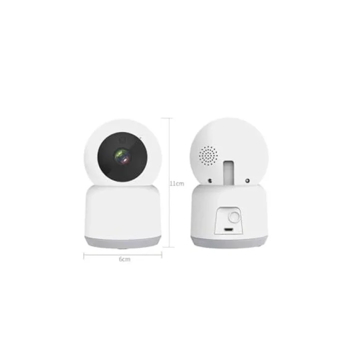 Wi-fi Kamera Fhd Bebek Bakıcı Kamera Cata Akıllı Ip Kamera Çift Yön Ses Hareket Algılama Gece Görüş