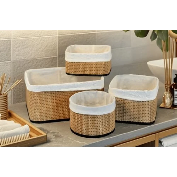 Wicker Premium Serisi 4lü Set Organizer