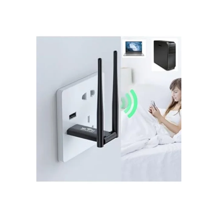 Wifi Repeater Kablosuz Sinyal Güçlendirici Access Point 300Mbps
