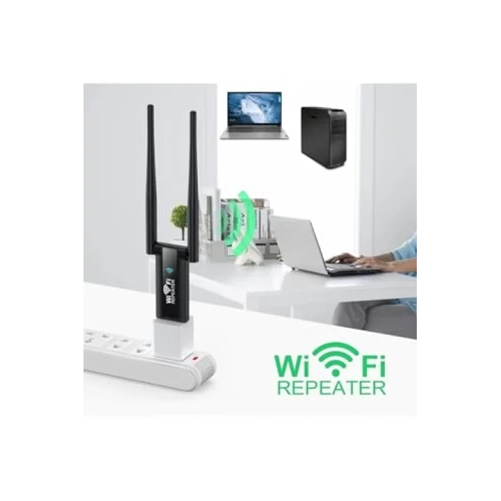 Wifi Repeater Kablosuz Sinyal Güçlendirici Access Point 300Mbps