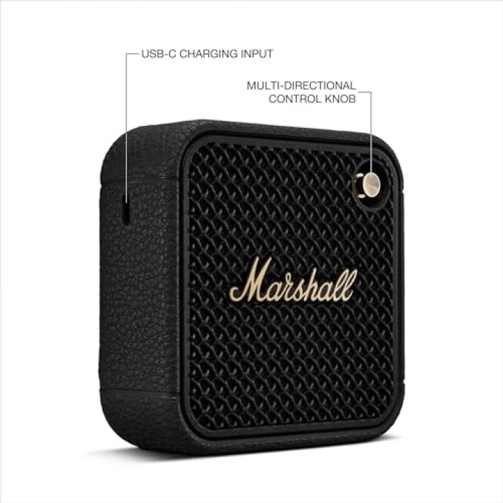 Willen II Bluetooth Hoparlör, Blk&Brass