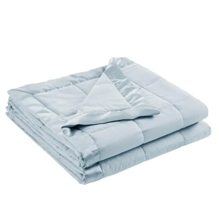 Windom Luxury Microfiber Down Alternative Blanket with 3M Moisture Management Ivory 108x90 King Size Quilted Premium Soft Cozy 3M Scotchgard Moisture Microfiber For Bed, Couch or Sofa
