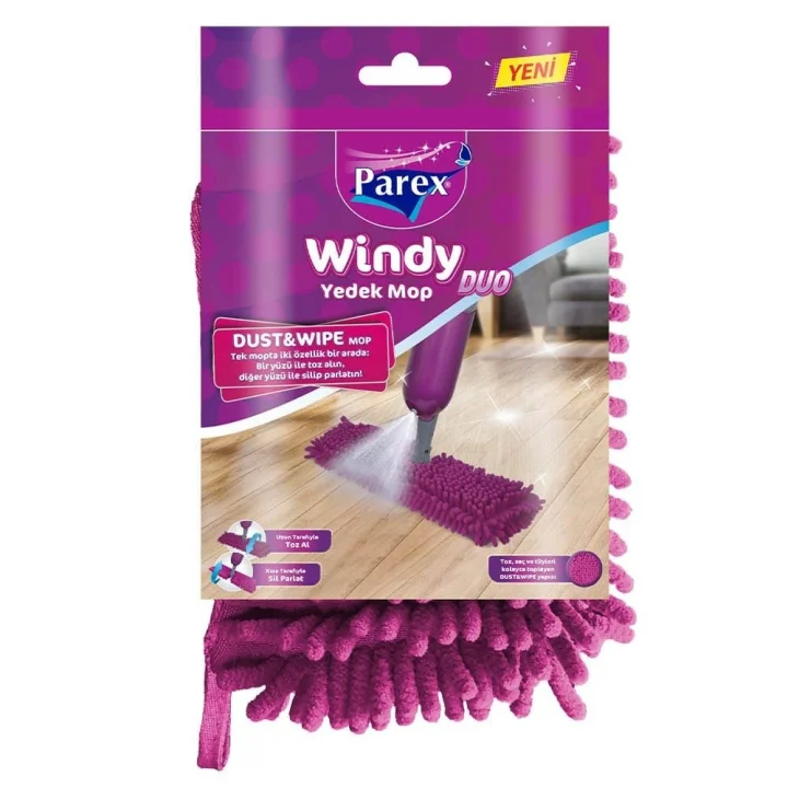 Windy Duo Dust & Wipe Yedek Mop