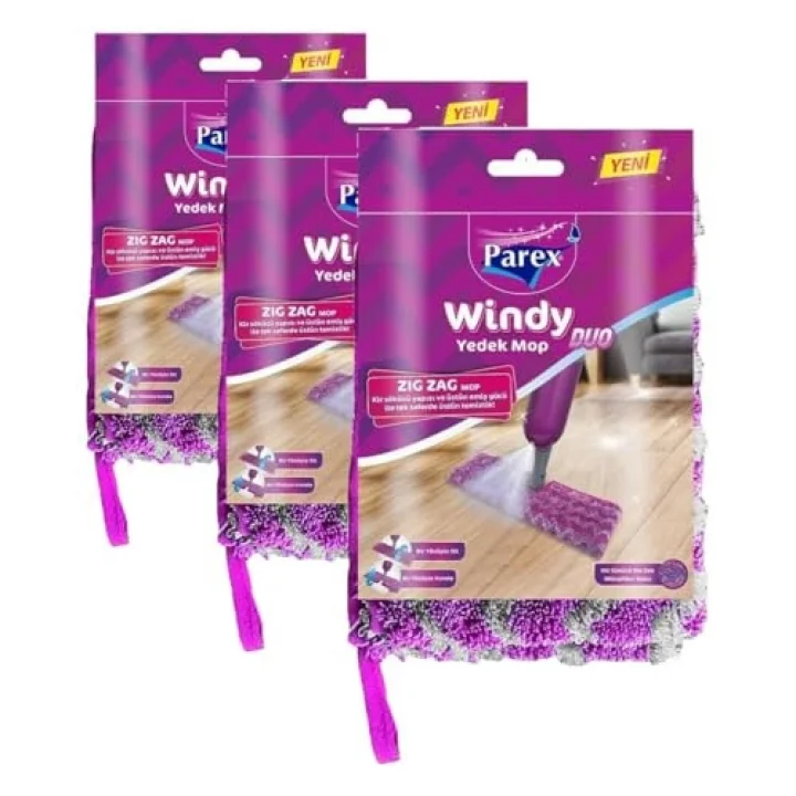 Windy Duo Zigzag Yedek Mop