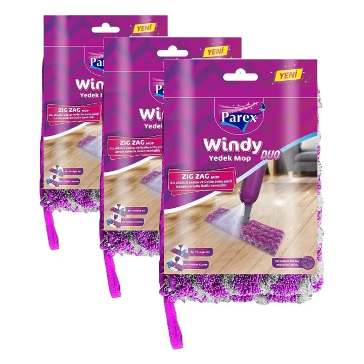 Windy Duo Zigzag Yedek Mop