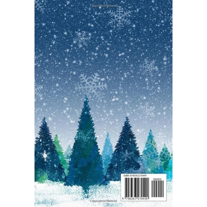 Winter Themed Sudoku Book Medium Difficulty 6x 9