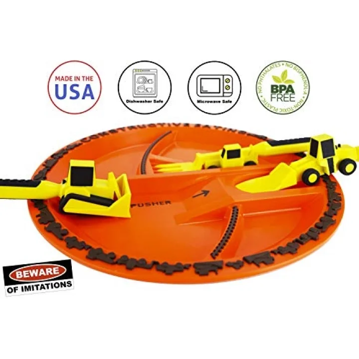 WJ-660 Çocuklar için şantiye tabağı, plastik