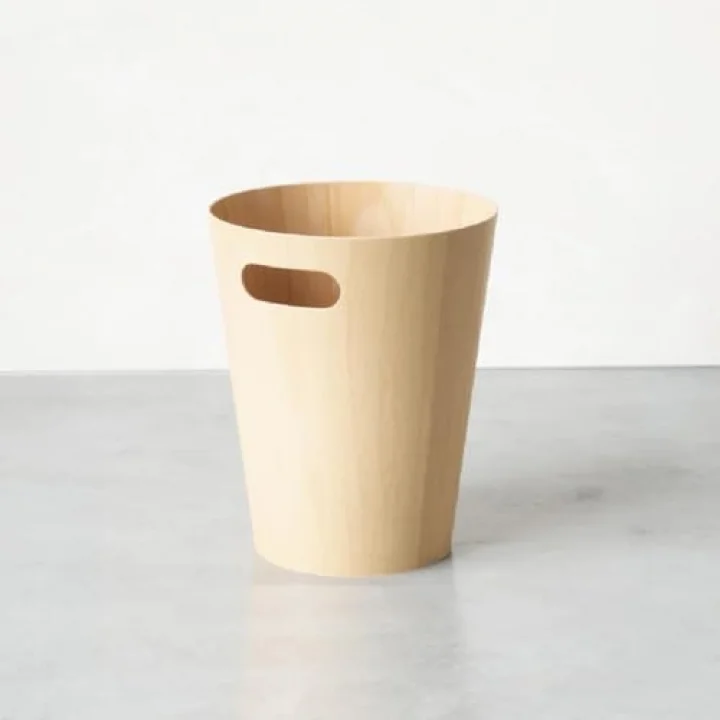Woodrow Çöp Kovası 2 Galon (7,5 L) Kapasiteli Doğal Renk