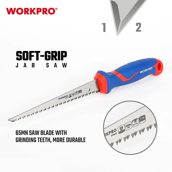WP215016 150 mm Hızlı Kesim Profesyonel Alçıpan Testeresi