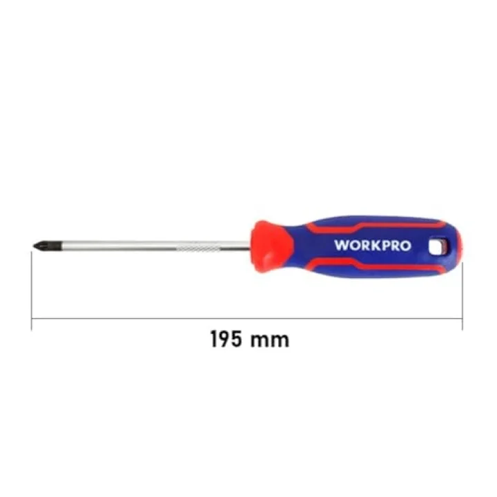 WP221036 PZ1x100mm CR-V Manyetik Profesyonel Yıldız Tornavida