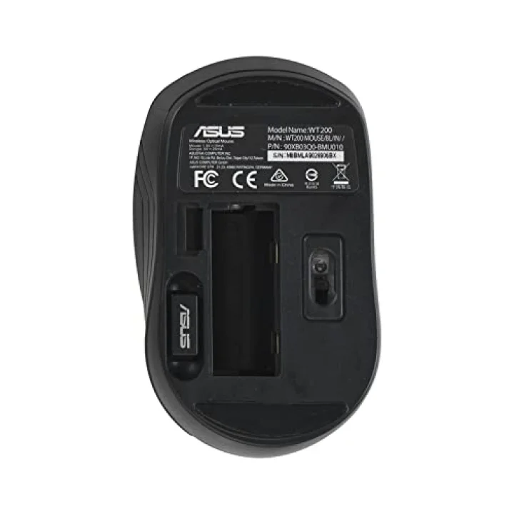 WT200 USB 2.4ghz Optik Wireless Blue Ergonomik Mini Mouse (MAVİ)